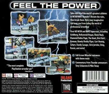 WCW-nWo Thunder (US) box cover back